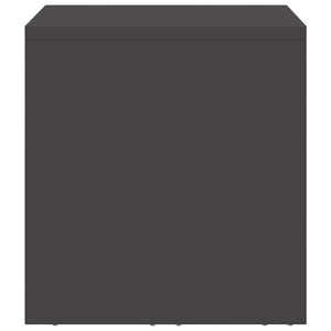 Armadio a muro per garage Nero 60 x 33 x 35 cm 883280