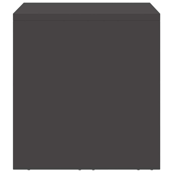 Armadio a muro per garage Nero 60 x 33 x 35 cm 883280