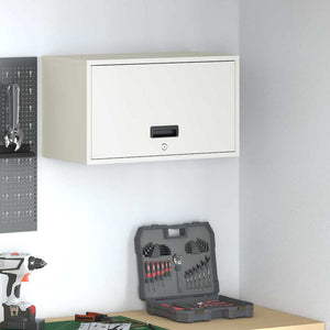 Armadio a muro per garage Bianco 60 x 33 x 35 cm 883281