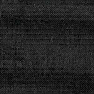 Letto con Testiera Rivestita-Struttura Letto con Testiera Nero 75 x 190 cm Pino massello 781322