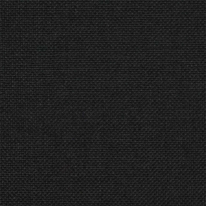 Letto con Testiera Rivestita-Struttura Letto con Testiera Nero 140 x 190 cm Pino massello 977863