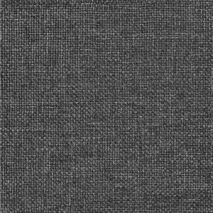 Letto con Testiera Rivestita-Struttura Letto con Testiera Grigio scuro 75 x 190 cm 494340