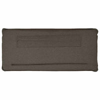 Testiera imbottita con testiera Grigio Naturale e Chiaro 100 cm 880031