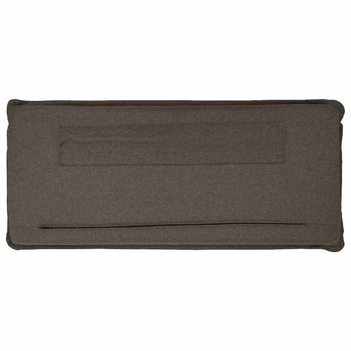 Testiera imbottita con testiera Grigio Naturale e Chiaro 100 cm 880031