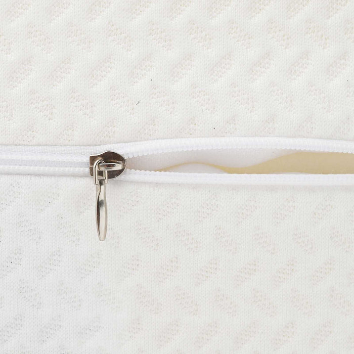 Cuscino con cuscino Bianco 26 x 21 x 15 cm Poliestere 42012682