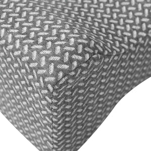 Cuscino con cuscino Grigio 26 x 21 x 15 cm Poliestere 42012683