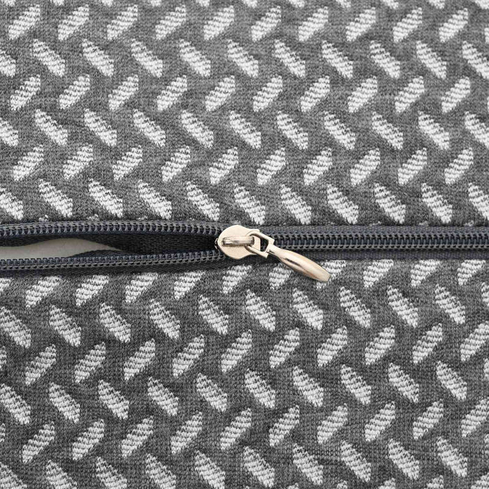 Cuscino con cuscino Grigio 26 x 21 x 15 cm Poliestere 42012683