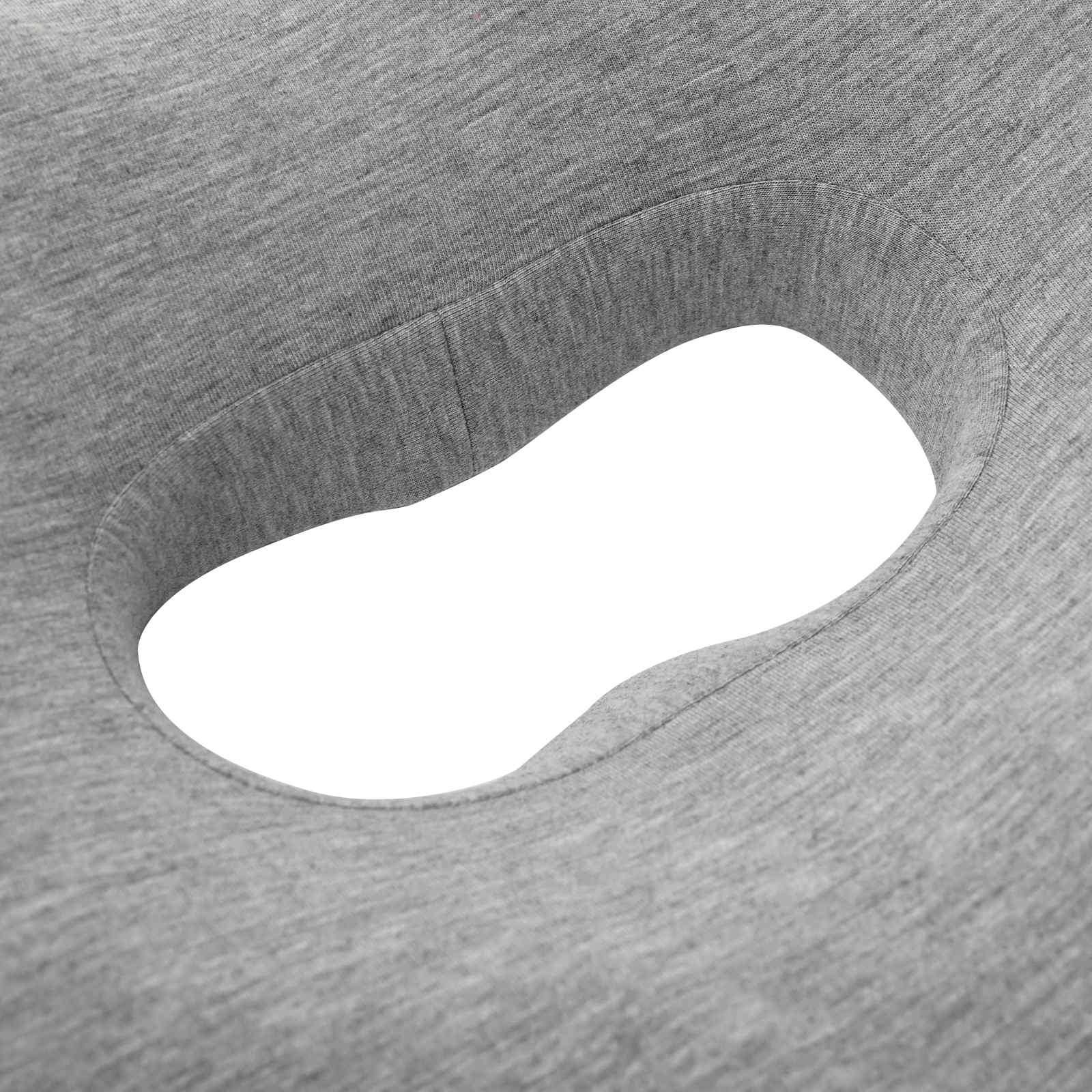 Cuscino con cuscino Grigio chiaro 42 x 37 x 8 cm Cotone 42012686