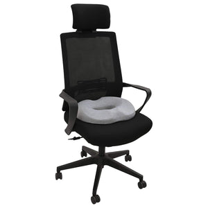 Cuscino con cuscino Grigio chiaro 42 x 37 x 8 cm Cotone 42012686