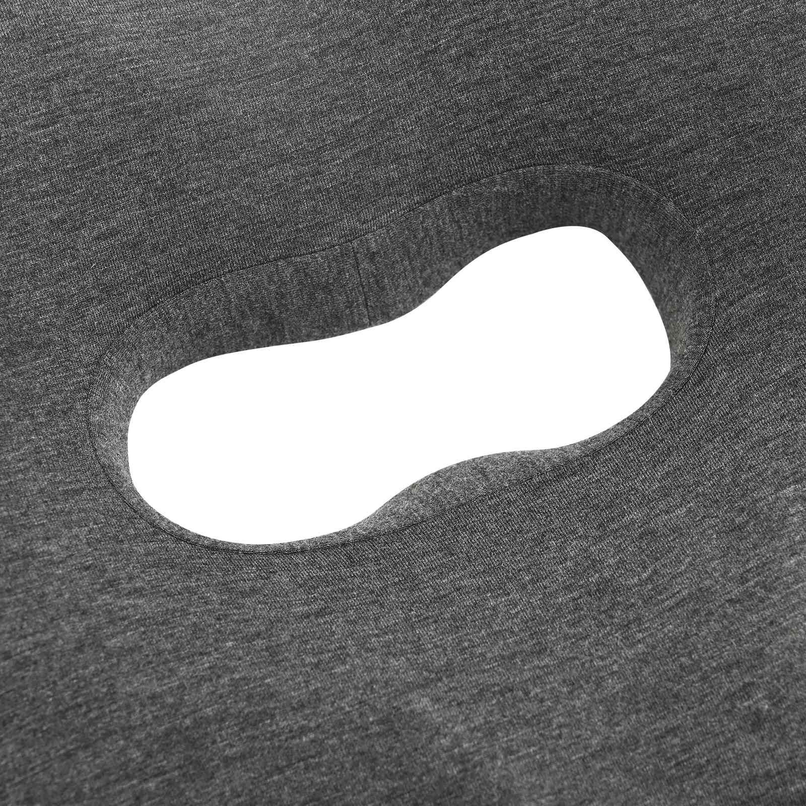 Cuscino con cuscino Grigio scuro 42 x 37 x 8 cm Cotone 42012687