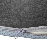 Cuscino con cuscino Grigio scuro 42 x 37 x 8 cm Cotone 42012687