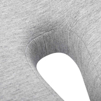 Cuscino con cuscino Grigio chiaro 50 x 43 x 10 cm Cotone 42012688