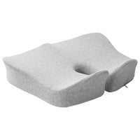 Cuscino con cuscino Grigio chiaro 50 x 43 x 10 cm Cotone 42012688