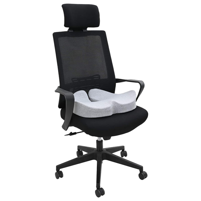 Cuscino con cuscino Grigio chiaro 50 x 43 x 10 cm Cotone 42012688