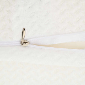 Cuscino con cuscino Bianco 59 x 38 x 14 cm Poliestere 42012690