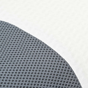 Cuscino con cuscino Bianco 59 x 38 x 14 cm Poliestere 42012690