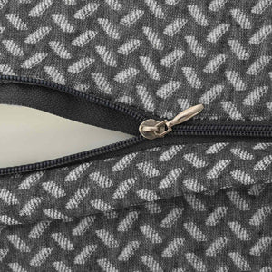 Cuscino con cuscino Grigio 59 x 38 x 14 cm Poliestere 42012691