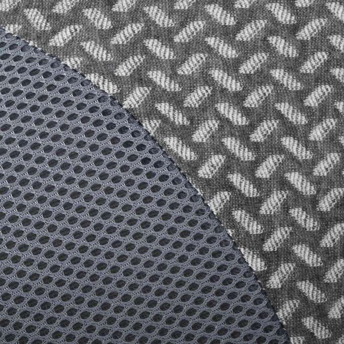 Cuscino con cuscino Grigio 59 x 38 x 14 cm Poliestere 42012691