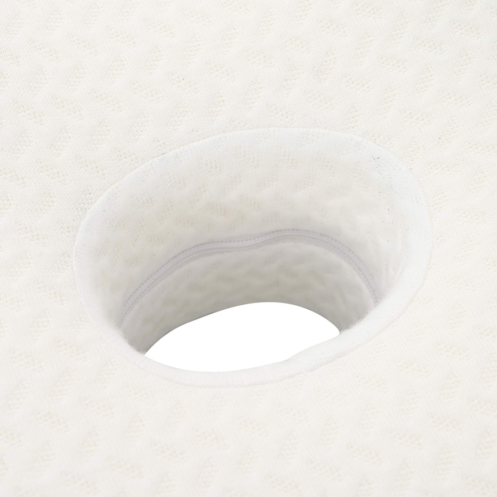 Cuscino con cuscino Bianco 60 x 37 x 13 cm Poliestere 42012692