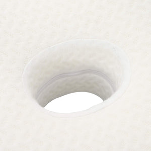 Cuscino con cuscino Bianco 60 x 37 x 13 cm Poliestere 42012692