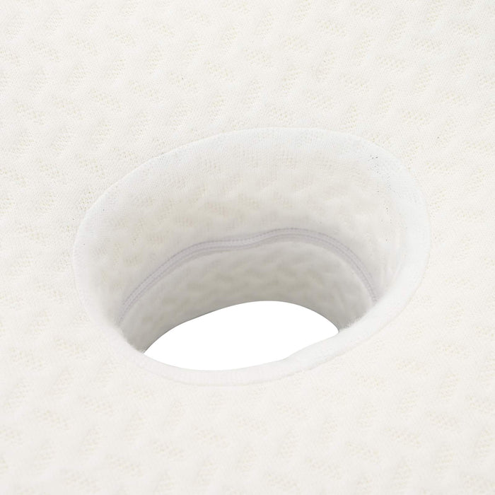 Cuscino con cuscino Bianco 60 x 37 x 13 cm Poliestere 42012692