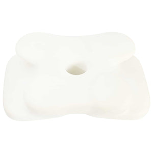 Cuscino con cuscino Bianco 60 x 37 x 13 cm Poliestere 42012692