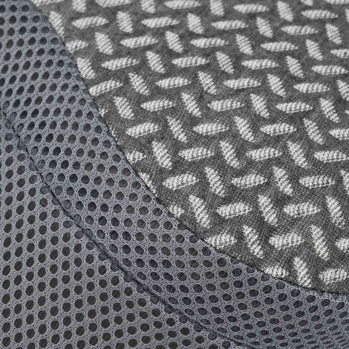 Cuscino con cuscino Grigio 60 x 37 x 13 cm Poliestere 42012693