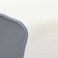 Cuscino con cuscino Bianco 60 x 34 x 11 cm Poliestere 42012694