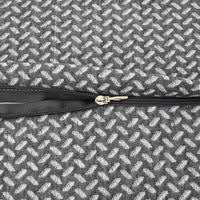 Cuscino con cuscino Grigio 60 x 34 x 11 cm Poliestere 42012695