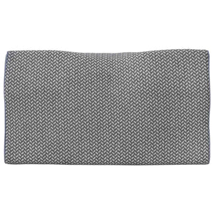 Cuscino con cuscino Grigio 60 x 34 x 11 cm Poliestere 42012695