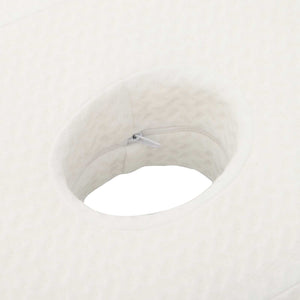 Cuscino con cuscino Bianco 55 x 36 x 10 cm Poliestere 42012696