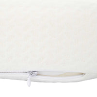 Cuscino con cuscino Bianco 55 x 36 x 10 cm Poliestere 42012696