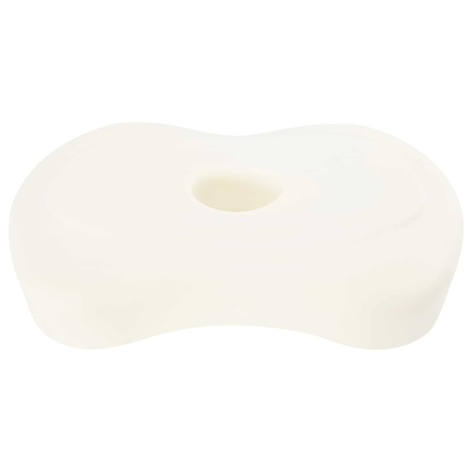 Cuscino con cuscino Bianco 55 x 36 x 10 cm Poliestere 42012696