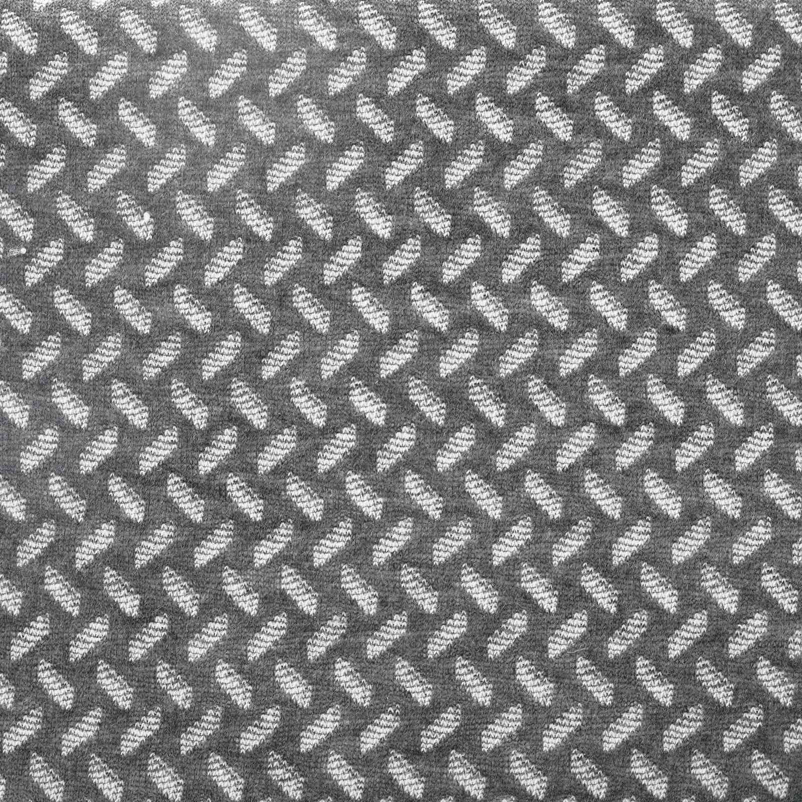 Cuscino con cuscino Grigio 55 x 36 x 10 cm Poliestere 42012697