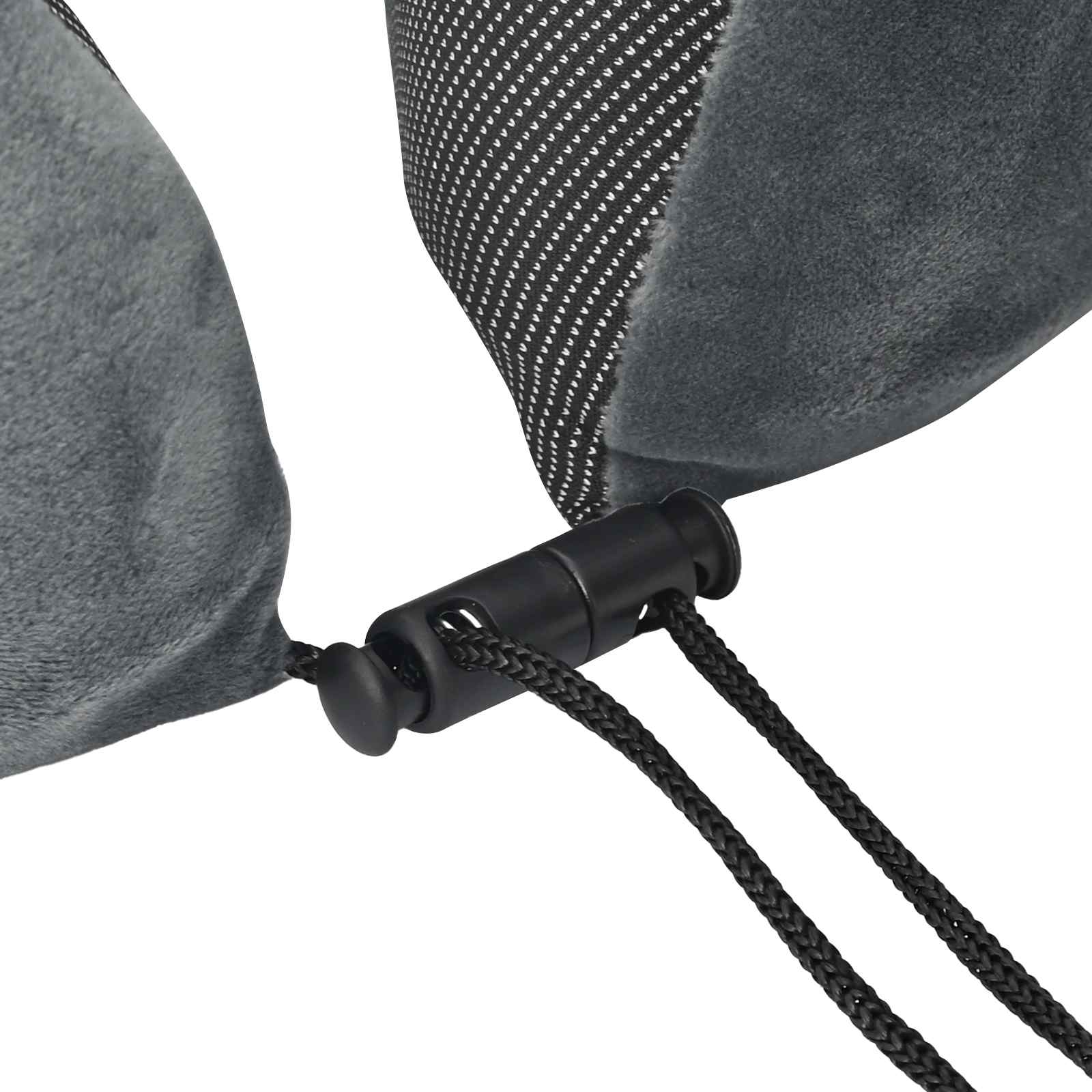 Cuscino con cuscino Regolabile Grigio 28 x 25 x 14 cm Velluto 42012702