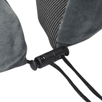 Cuscino con cuscino Regolabile Grigio 28 x 25 x 14 cm Velluto 42012702