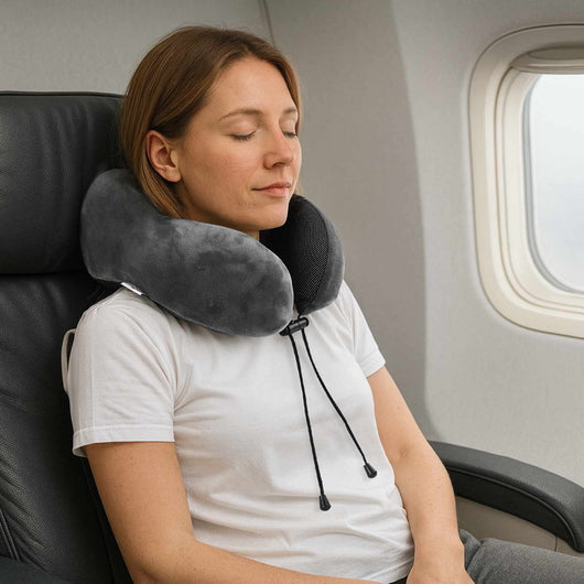 Cuscino con cuscino Regolabile Grigio 28 x 25 x 14 cm Velluto 42012702