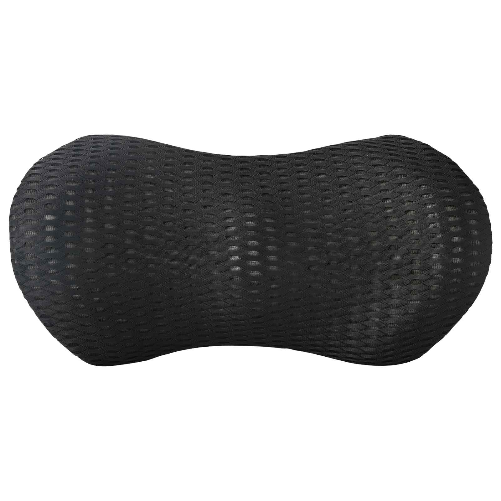 Cuscino con cuscino Nero 47 x 24 x 13 cm Reticolo 4D 42012705