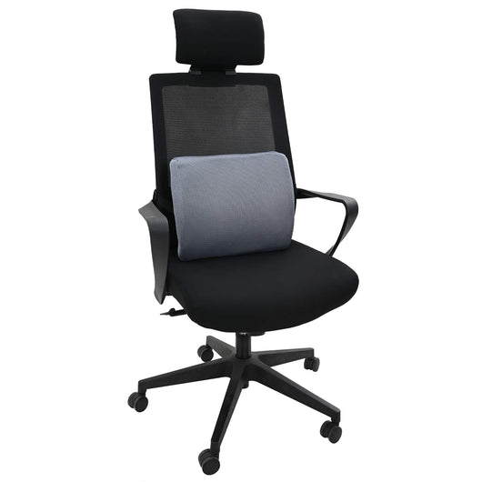 Cuscino con cuscino Regolabile Grigio 34 x 31.5 x 12 cm Rete 42012706