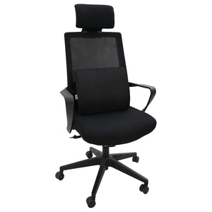 Cuscino con cuscino Regolabile Nero 34 x 31.5 x 12 cm Rete 42012707