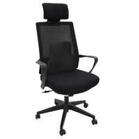 Cuscino con cuscino Regolabile Nero 40 x 40 x 11 cm a rete 42012708