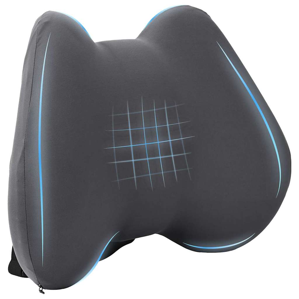 Cuscino con cuscino Grigio 42 x 32 x 14 cm Poliestere 42012709