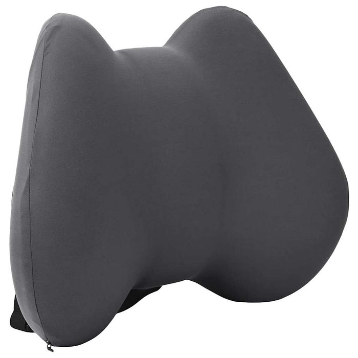 Cuscino con cuscino Grigio 42 x 32 x 14 cm Poliestere 42012709