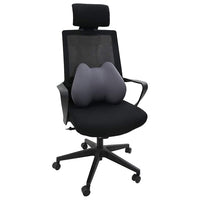 Cuscino con cuscino Grigio 42 x 32 x 14 cm Poliestere 42012709