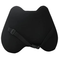 Cuscino con cuscino Regolabile Nero 42 x 32 x 14 cm Poliestere 42012710