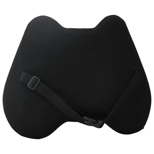 Cuscino con cuscino Regolabile Nero 42 x 32 x 14 cm Poliestere 42012710