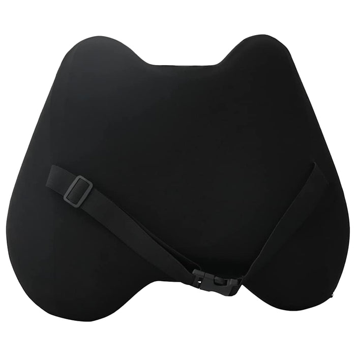 Cuscino con cuscino Regolabile Nero 42 x 32 x 14 cm Poliestere 42012710