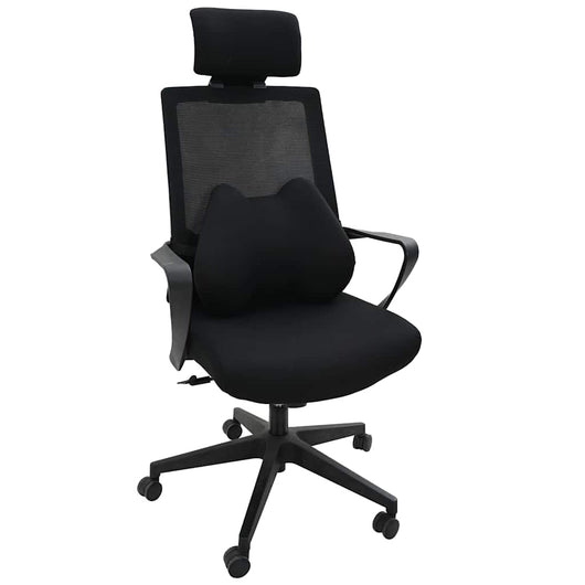 Cuscino con cuscino Regolabile Nero 42 x 32 x 14 cm Poliestere 42012710