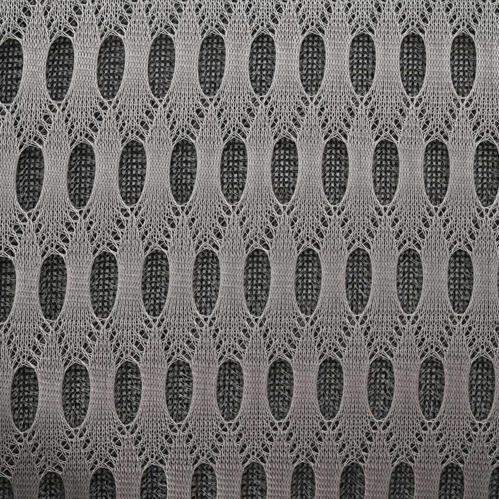 Cuscino per Collo Regolabile Grigio 31 x 22 x 13 cm Reticolo 4D 42012711