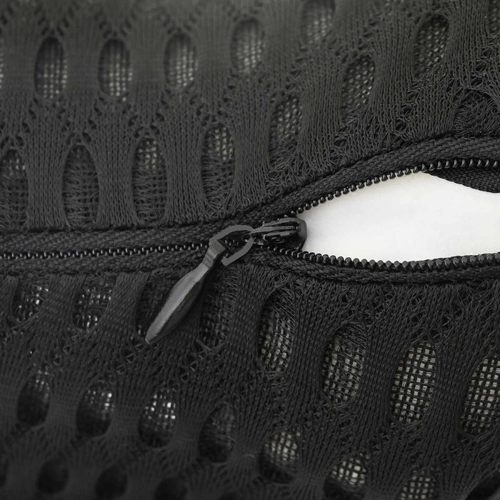 Cuscino con cuscino Regolabile Nero 31 x 23 x 14 cm Reticolo 4D 42012712